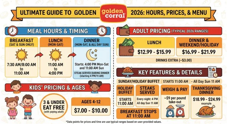 Golden Corral FAQs