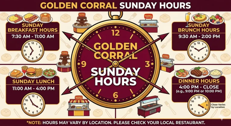 Golden Corral Sunday Hours