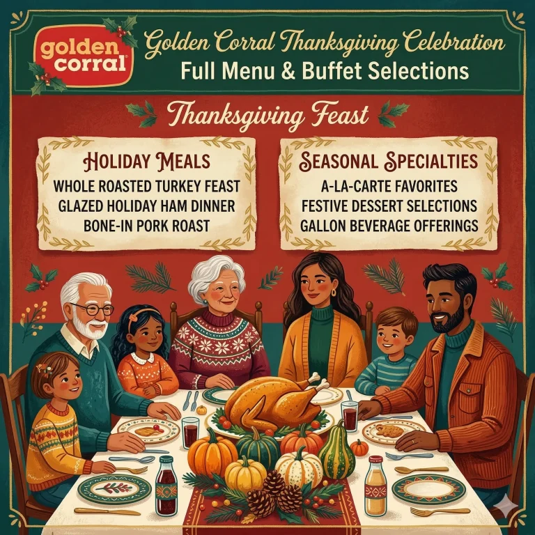 Golden Corral Thanksgiving Buffet Prices With Menu
